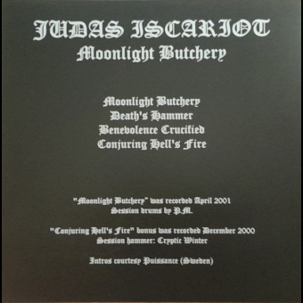 JUDAS ISCARIOT Moonlight Butchery LP [VINYL 12
